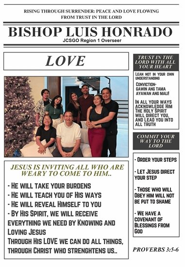 Love — Bishop Luis Honrado