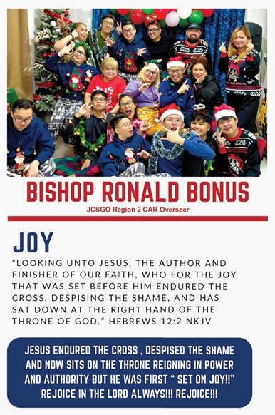 Joy — Bishop Ronald Bonus