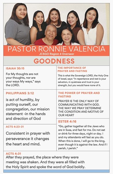 Goodness — Pastor Ronnie Valencia