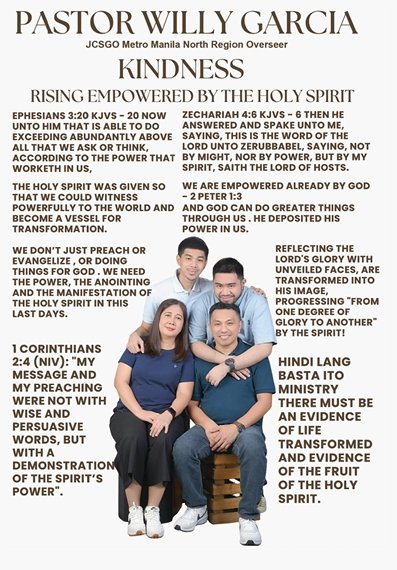 Kindness — Pastor Willy Garcia